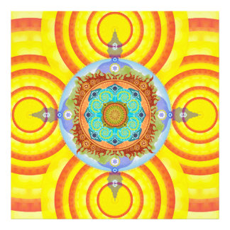 Mandala 7 Chakras Photo Print