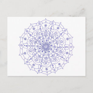 Mandala 7 Post Card