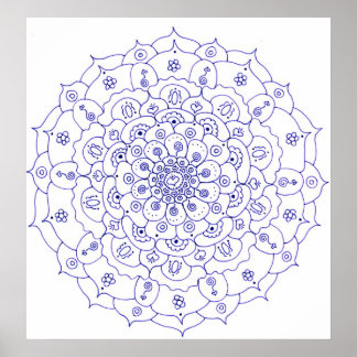 Mandala 7 Poster