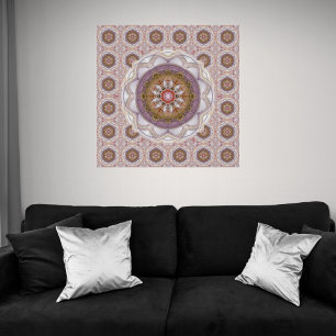 Mandala 9 Glossy Poster