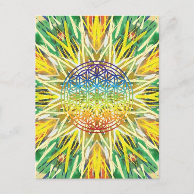 Mandala Art Postcard (Front)