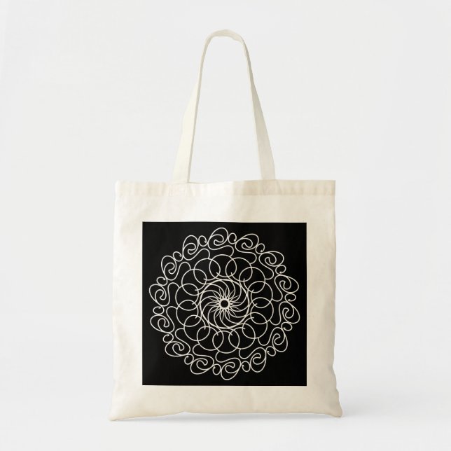 Mandala art tote bag (Front)