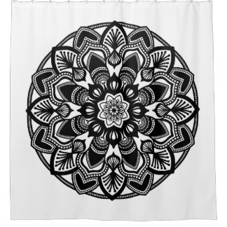 Mandala B102 Shower Curtain
