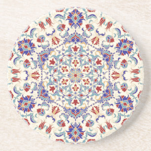 Mandala Beauty: Colorful Cultural Mosaic Coaster