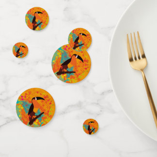 Mandala bird confetti