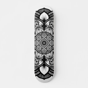 Mandala Black M102 Skateboard