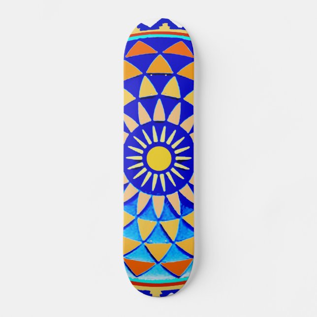 Mandala Buddha Skateboard (Front)