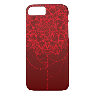 Mandala burgundy Indian iPhone 8/7 Case