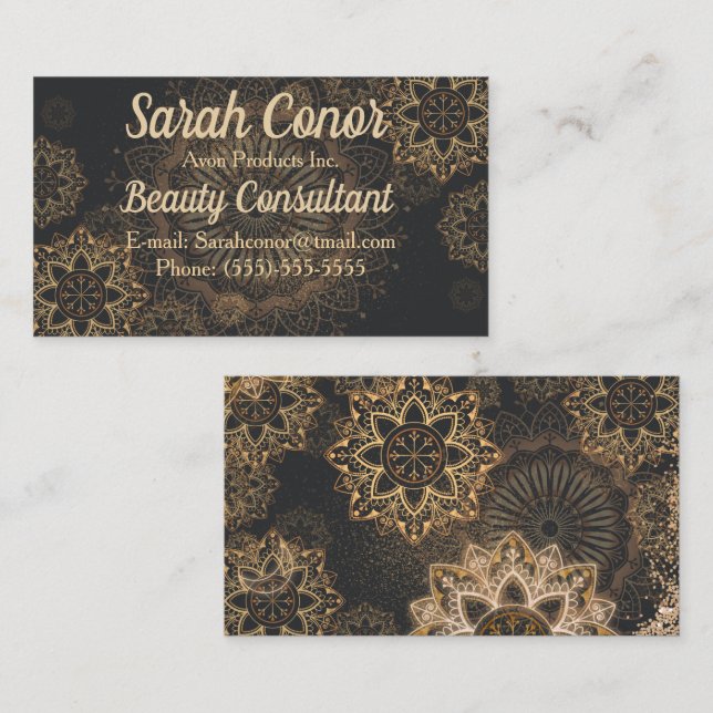 Mandala Business Card (Front/Back)