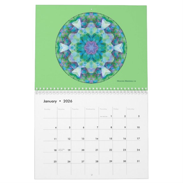 Mandala Calendar 2015 (Jan 2026)