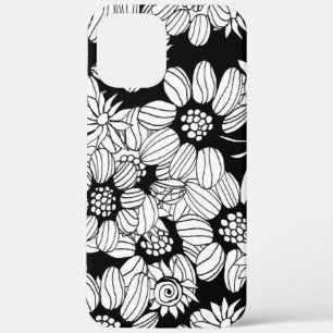 mandala calming colouring page iPhone 12 pro max case