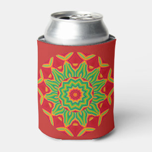 Mandala Can Cooler