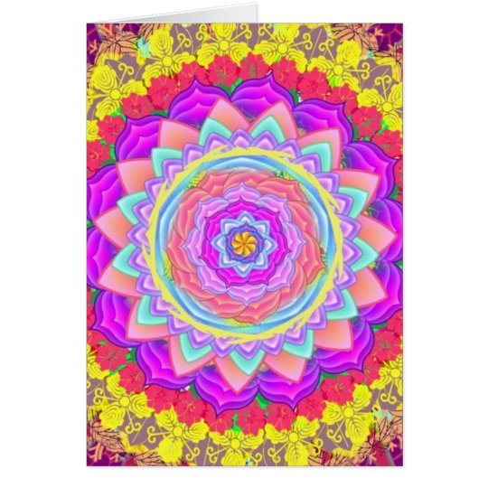 Mandala - card