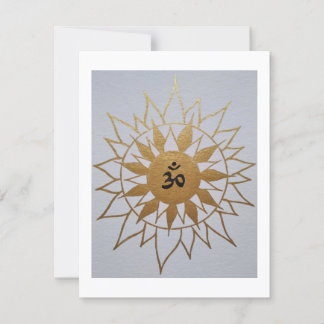 Mandala Card white