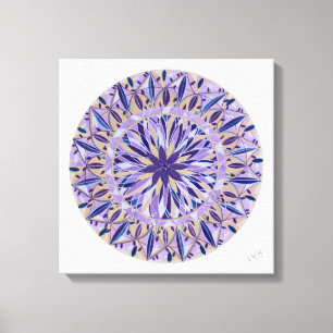Mandala Celestia Canvas Print