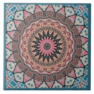 Mandala Ceramic Tile