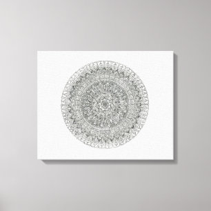 Mandala Chakra Canvas Print