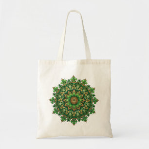 Mandala Clover Tote Bag
