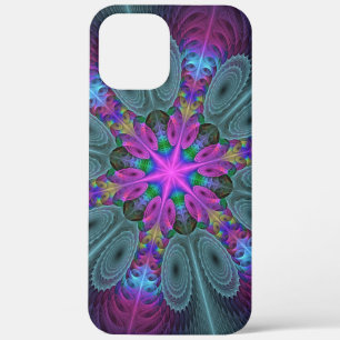 Mandala Colourful Striking Fractal Art Kaleidoscop iPhone 12 Pro Max Case
