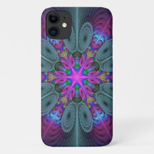 Mandala Colourful Striking Fractal Art Kaleidoscop iPhone 11 Case