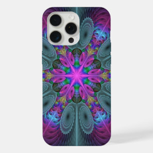 Mandala Colourful Striking Fractal Art Kaleidoscop iPhone 15 Pro Max Case