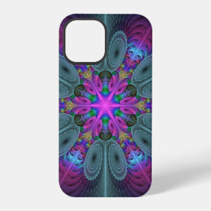 Mandala Colourful Striking Fractal Art Kaleidoscop iPhone 12 Pro Case