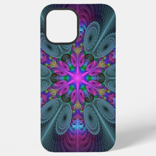 Mandala Colourful Striking Fractal Art Kaleidoscop iPhone 12 Pro Max Case