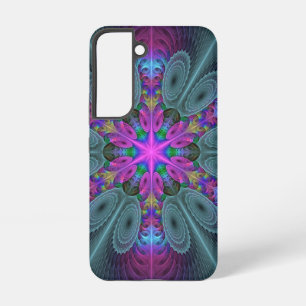 Mandala Colourful Striking Fractal Art Kaleidoscop Samsung Galaxy Case