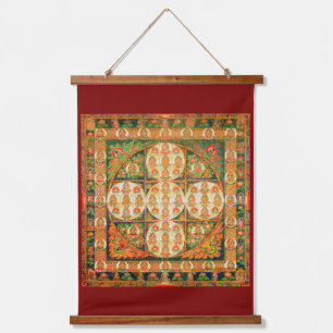 Mandala Cosmic Diagram for Meditation Hanging Tapestry