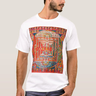 Mandala Cosmic Diagram for Meditation T-Shirt
