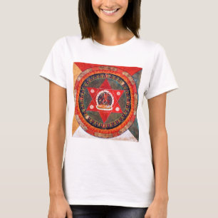 Mandala Cosmic Diagram for Meditation T-Shirt