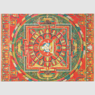 Mandala Cosmic Diagram for Meditation Tissue Paper