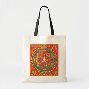Mandala Cosmic Diagram for Meditation Tote Bag