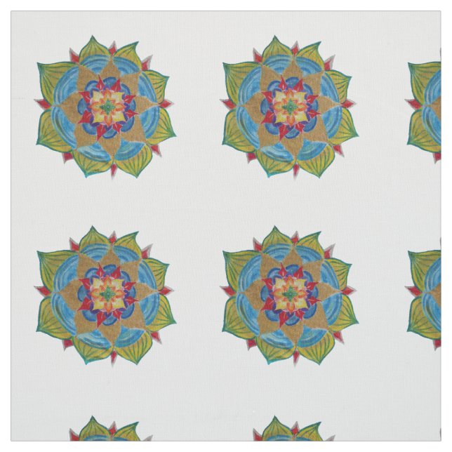 Mandala  Craft Supplies Fabric (Swatch)