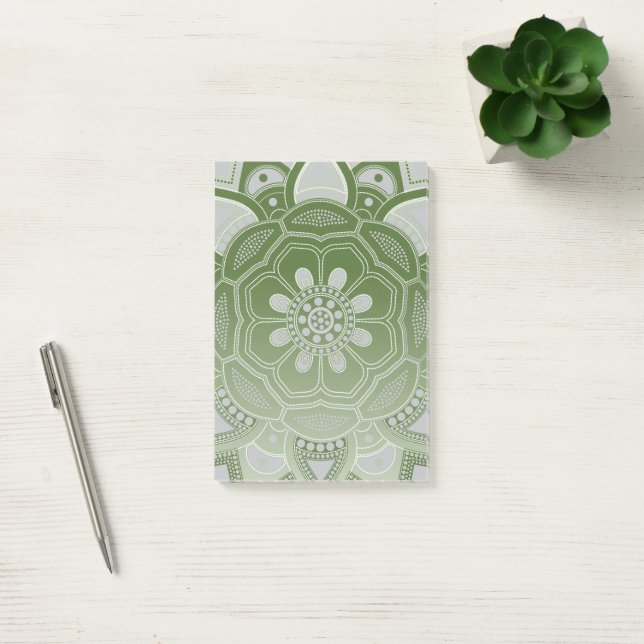 Mandala Creation, all points for one 5 Post-it Notes (Office)