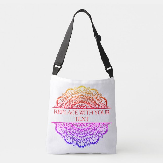 Mandala Crossbody Bag (Front)