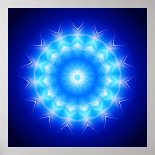 Mandala Crystalline Light 1 Poster (Front)