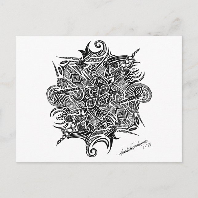Mandala | Customisable Postcard (Front)