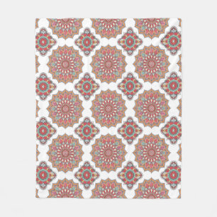 Mandala da Harmonia (Calmante and tranquilizer) Fleece Blanket