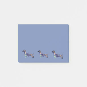 Mandala Dachshund drawing Post-it Notes