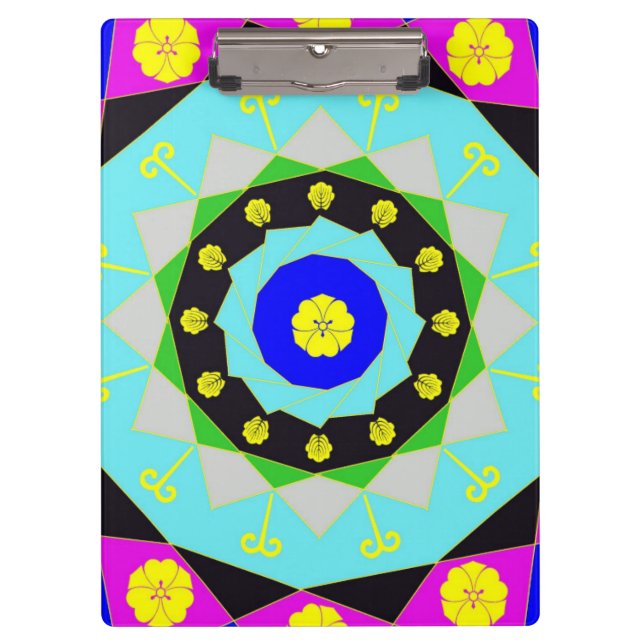Mandala:Decorative Clipboard (Front)