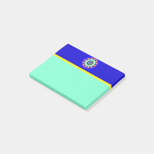 Mandala:Decorative Post-It Notes (Angled)