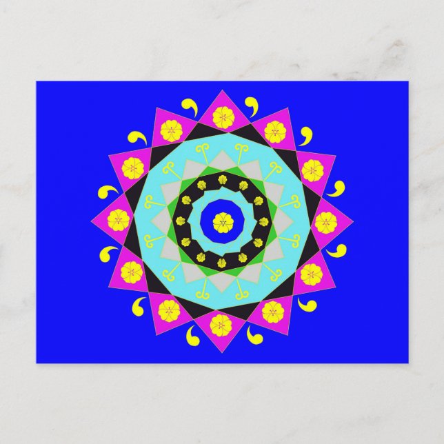 Mandala:Decorative Postcard (Front)