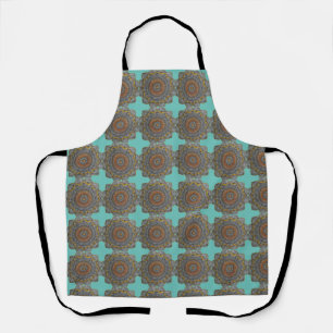 Mandala design apron