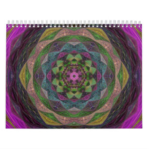 mandala design calendar