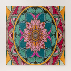 Mandala design jigsaw puzzle