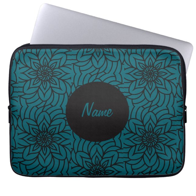Mandala Design Laptop Sleeve (Front)