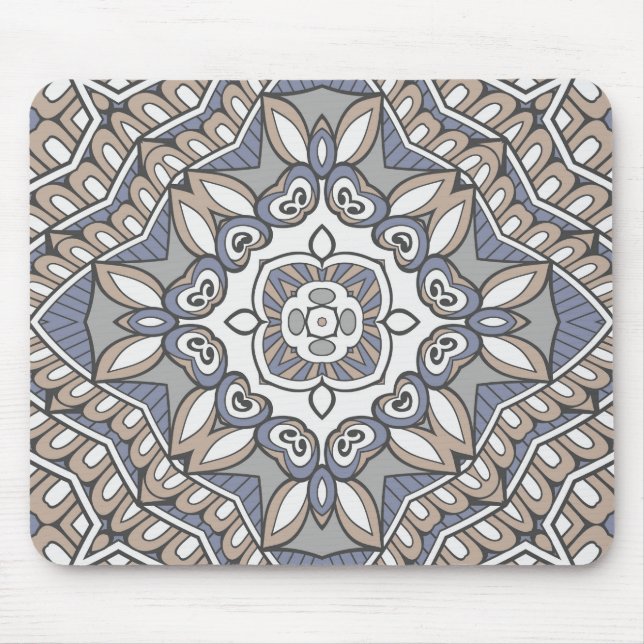 Mandala Design Mouse Mat (Front)