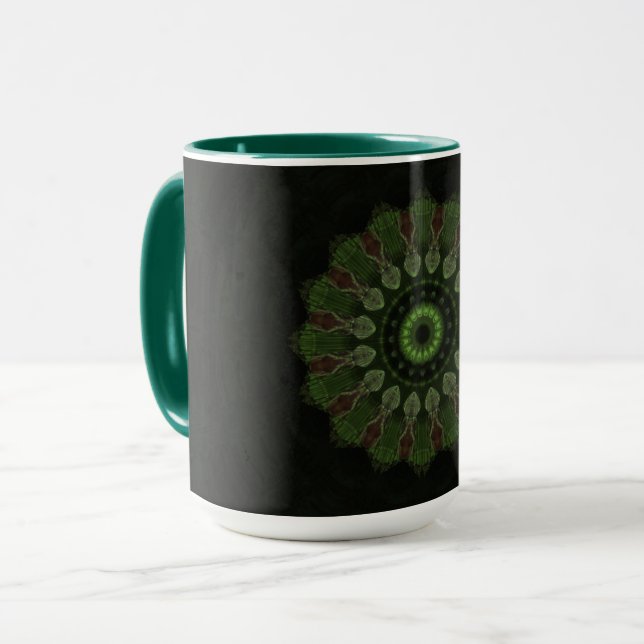 Mandala Design Mug (Front Left)
