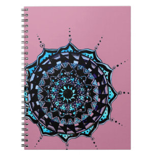 Mandala design notebook